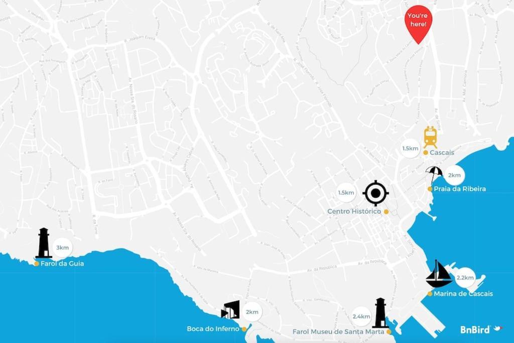 Cascais Modern & Quiet Retreat Apartment ภายนอก รูปภาพ